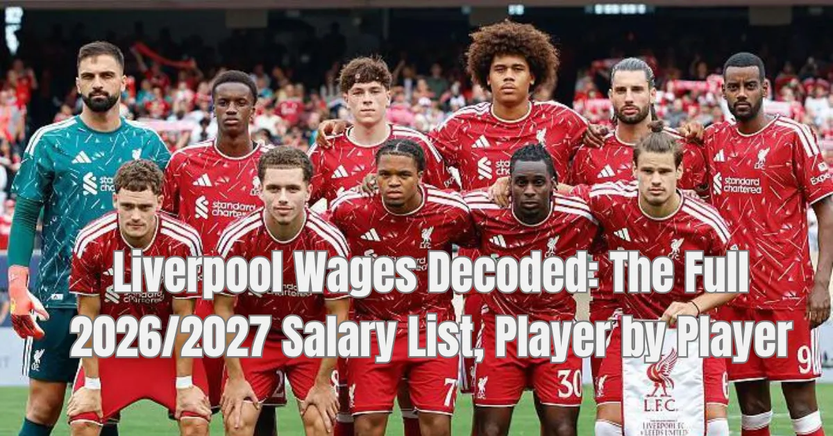 Liverpool Wages Decoded: The Full 2026/2027 Salary List, Player by Player